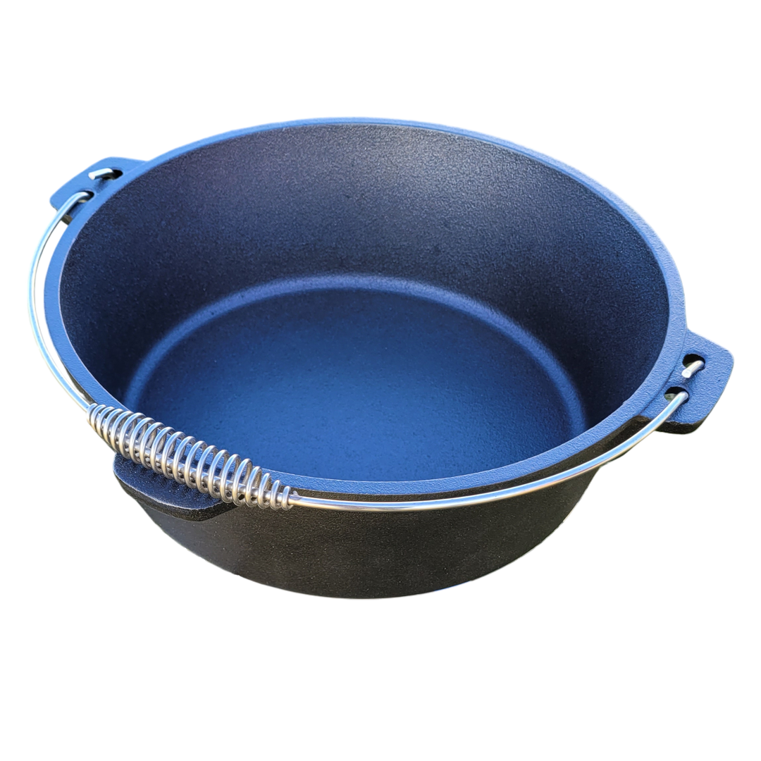 Dutchoven Gusstopf TERRADIX freigestellt mit hitzefestem Henkel