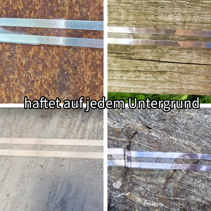 TERRADIX Snailfence haftet auf Untergrund Metall Holz Stein Beton