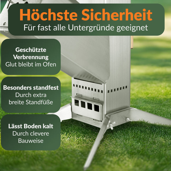 TERRADIX® rocket stove n120